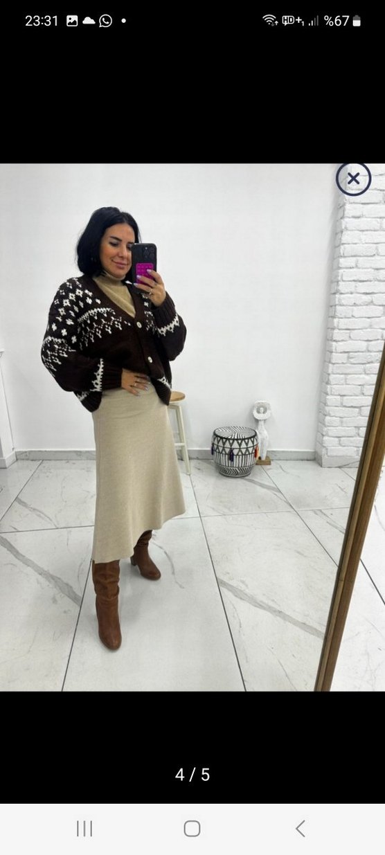 zara yumos etek - Görsel 4