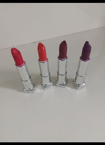  Beden çeşitli Renk Maybelline mat ruj 