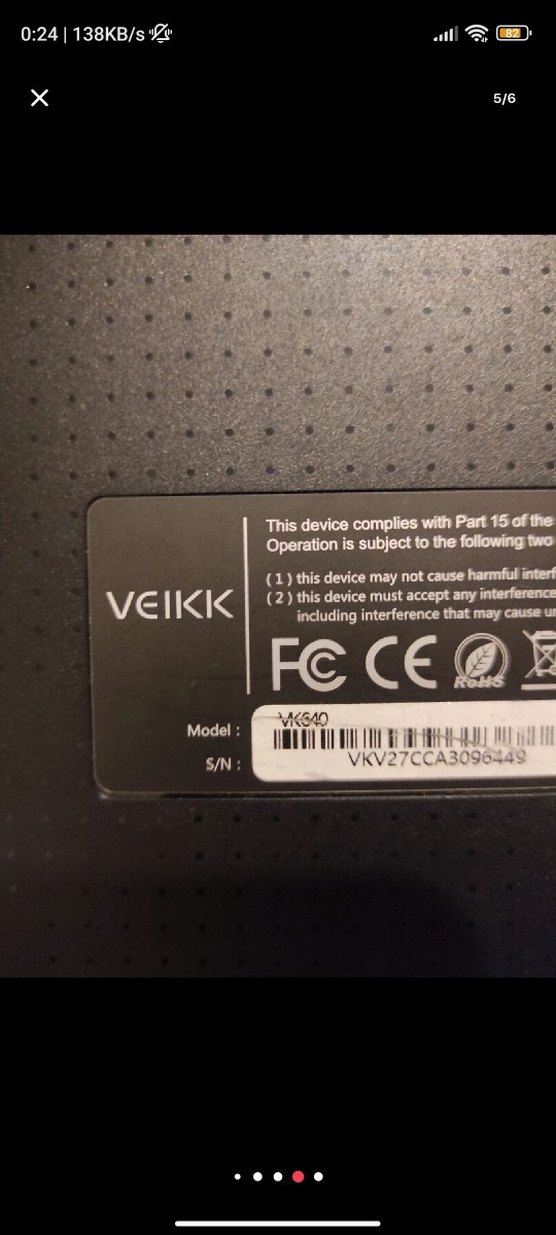 Siyah VEIKK Grafik Tablet - Görsel 3