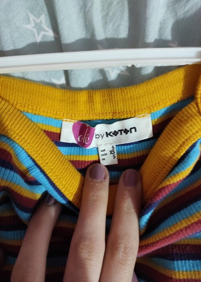 Kısa Renkli Elbise - Görsel 3