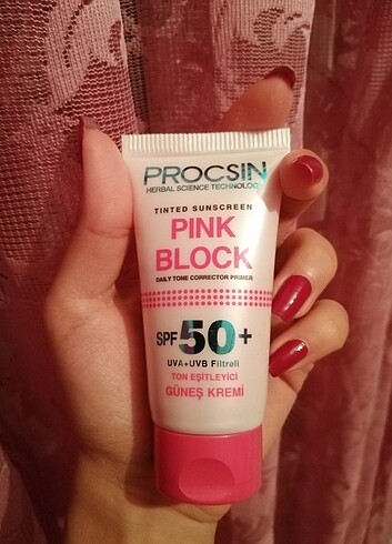 Procsin Pink Block Güneş Kremi