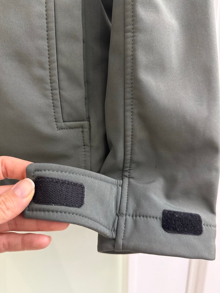 Gri Erkek Kapüşonlu Fermuarlı Mont - Görsel 5