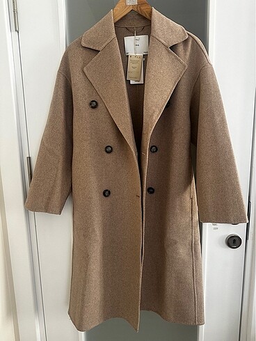 Mango Mango el yapımı oversize yün palto