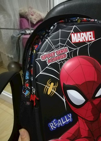 Renkli Marvel Spider-Man Okul Çantası - Görsel 4