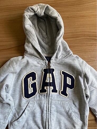 Gap Kapşonlu ve Fermuarlı Çocuk Sweat