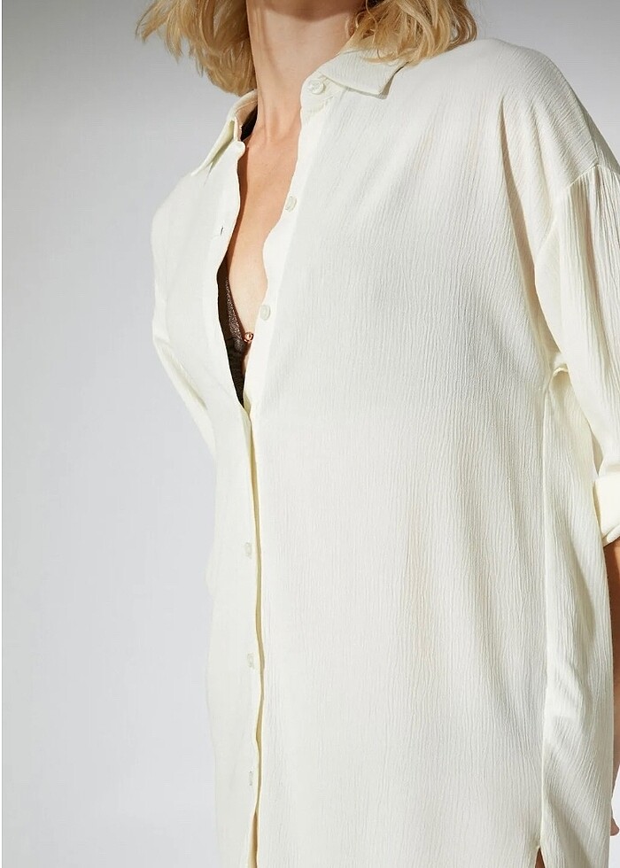 Koton plaj gömleği - Görsel 3