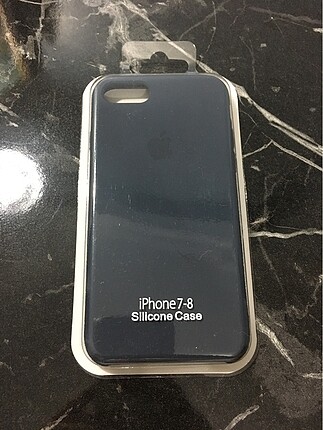 Iphone 7-8 silikone case koyu lacivert