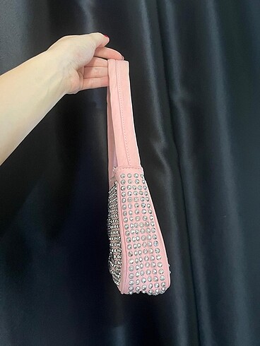 Pull and Bear pull and bear pembe çanta