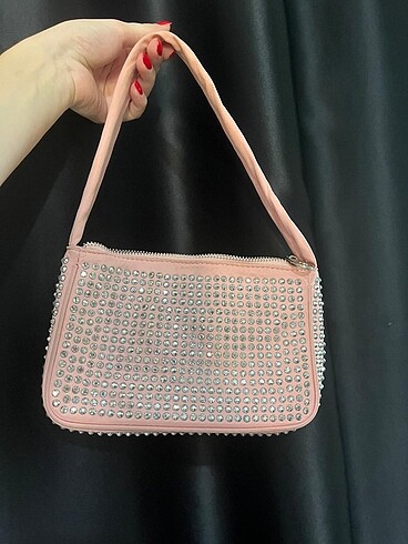 pull and bear pembe çanta