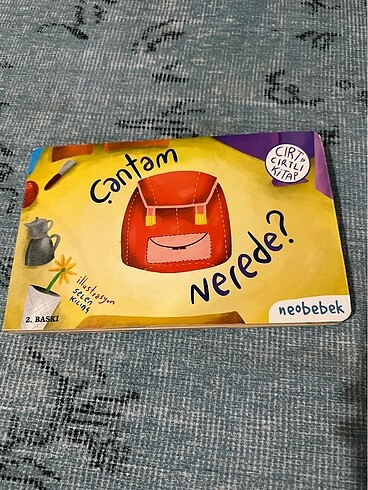 Çantam nerede cırtcırtlı kitap