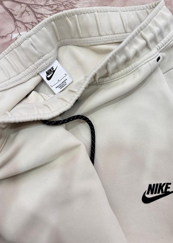 Fermuarlı Beyaz Kadın Eşofman Altı - Görsel 5