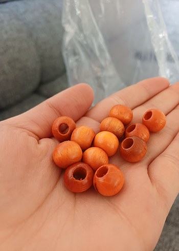 ahşap boncuk 3 renk - Görsel 4