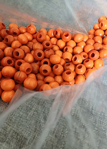 ahşap boncuk 3 renk - Görsel 2