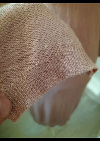 Bej Kadın Uzun Kollu triko Elbise - Görsel 3