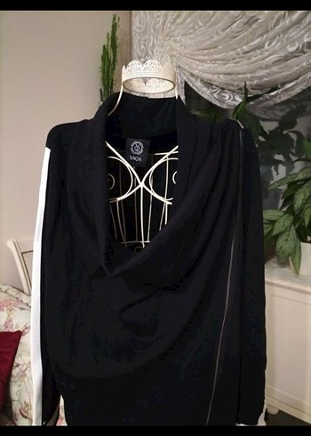 Kadın Siyah Uzun Kollu Gotik Uzun Elbise - Görsel 3