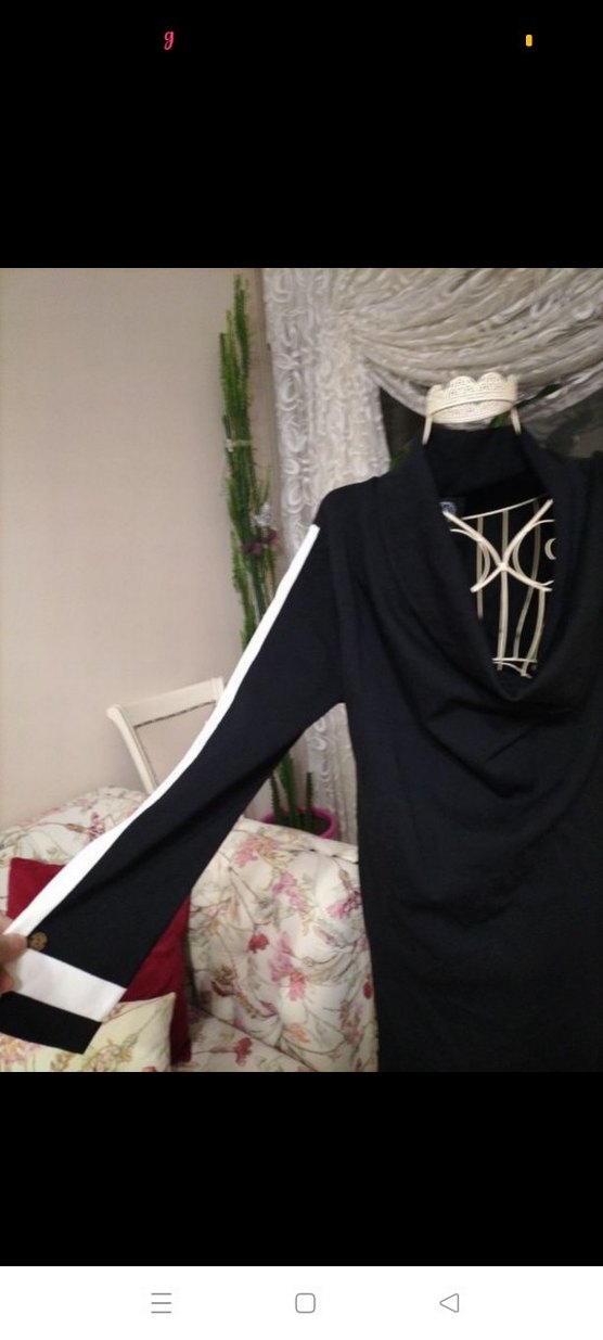 Kadın Siyah Uzun Kollu Gotik Uzun Elbise - Görsel 5