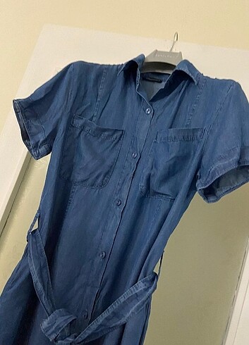 s Beden Denim elbise