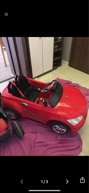 Akülü araba pilsan fortune 12v