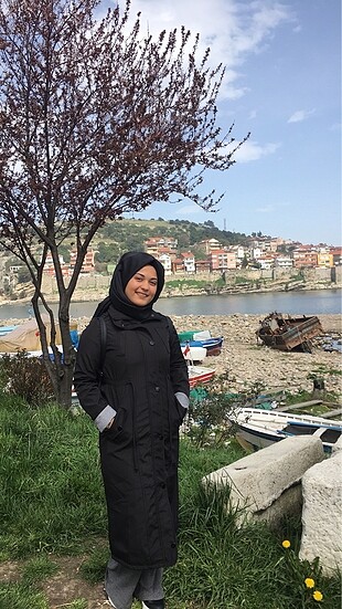 Uzun trençkot