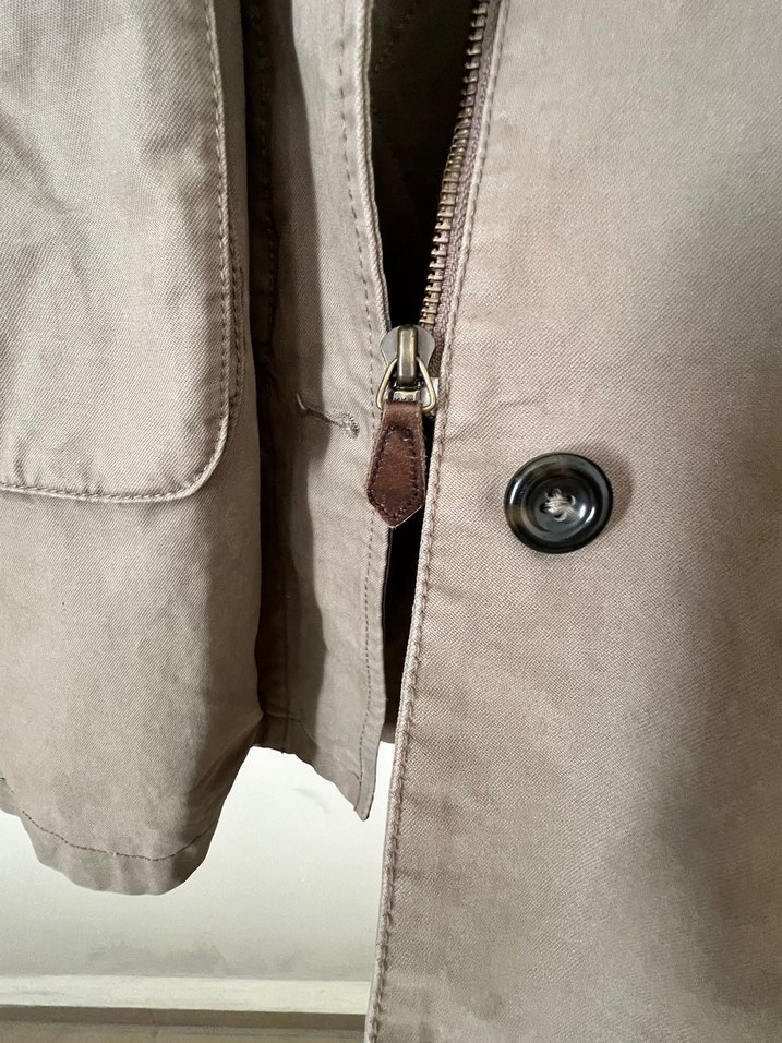 Massimo parka uzun ceket - Görsel 4