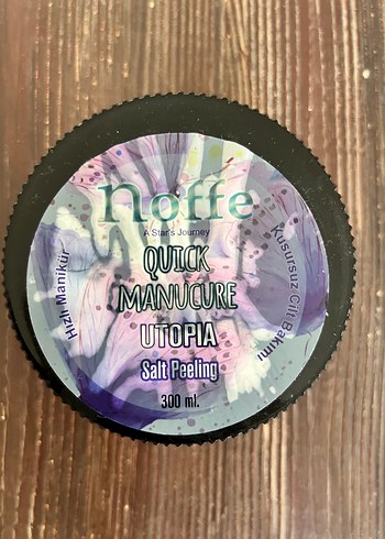 Noffe el ayak manikür pedikür Tuz Peeling 300 ml - Görsel 2