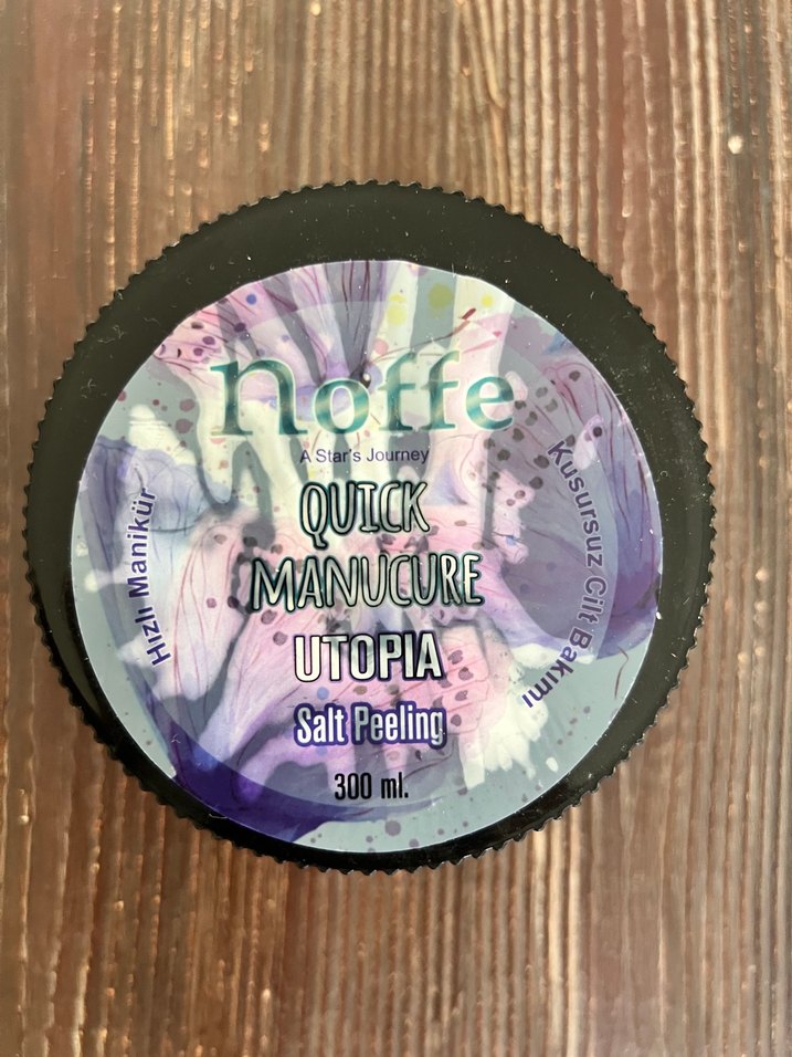 Noffe el ayak manikür pedikür Tuz Peeling 300 ml - Görsel 2