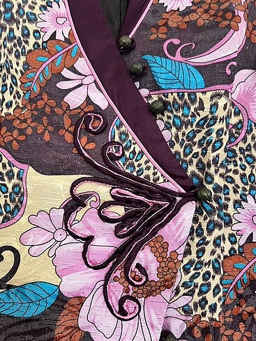 Zara Nakış işli kimono tarzı ceket