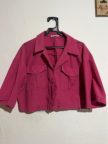 Zara Crop gömlek