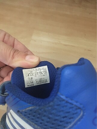 23 Beden mavi Renk Spor Adidas çocuk ayakkabı