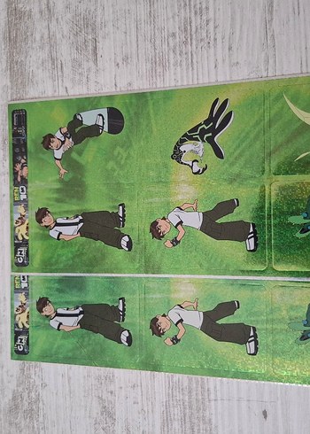 BEN 10 ders etiketi sticker - Görsel 9