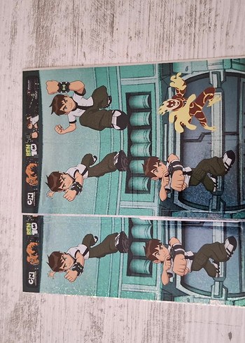 BEN 10 ders etiketi sticker - Görsel 7