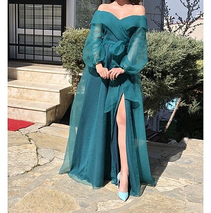 Madonna Kırmızı Abiye Elbise