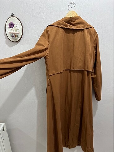 42 Beden camel Renk Trench