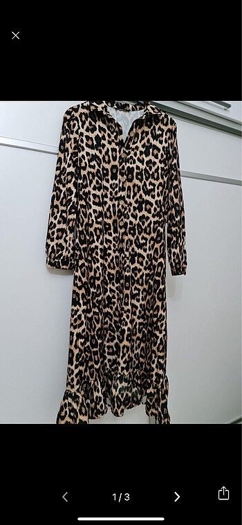 Leopar elbise