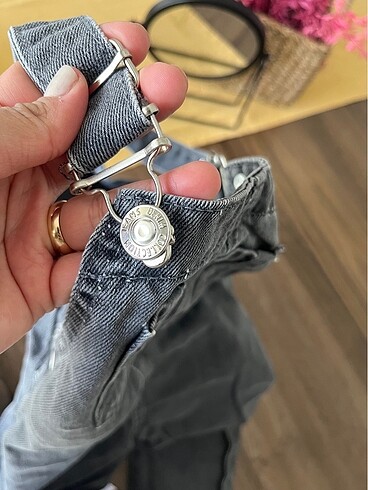 24-36 Ay Beden gri Renk Zara kot tulum