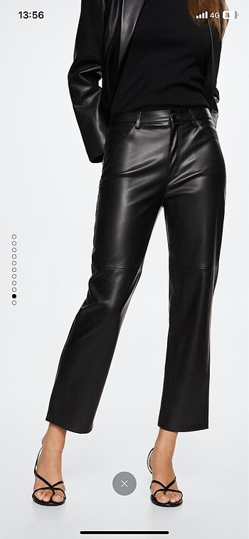 Mango deri pantalon