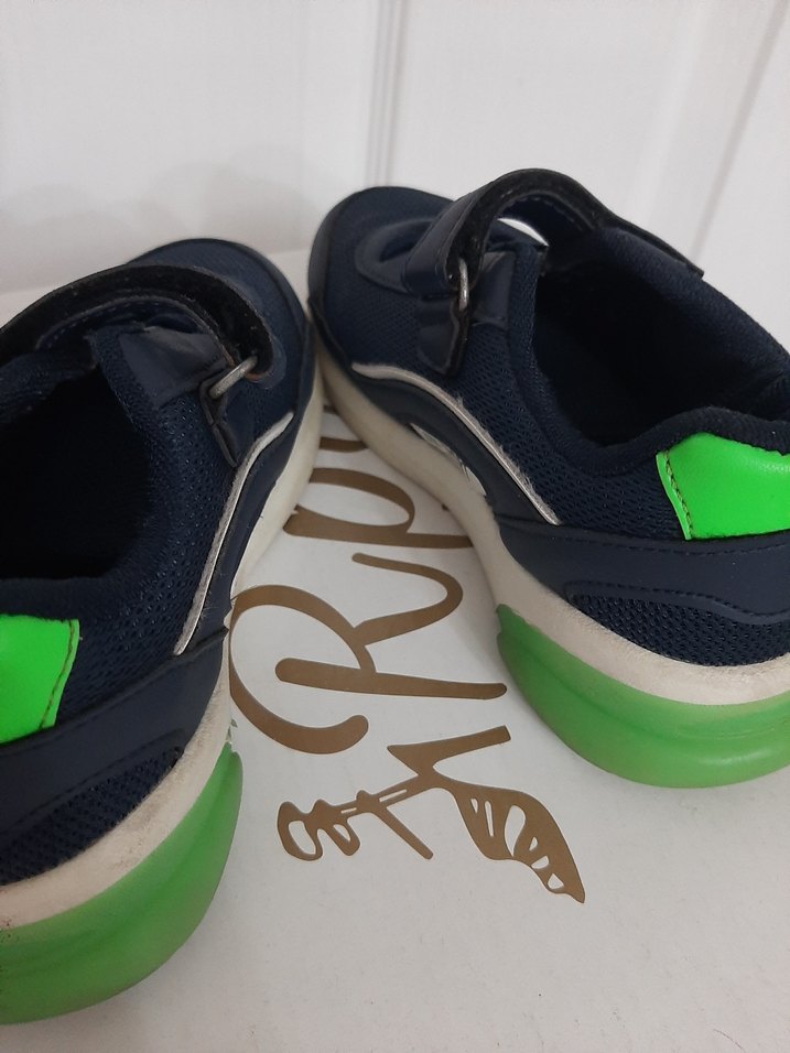 Erkek Çocuk Lacivert Renkli Spor Ayakkabı - Görsel 4