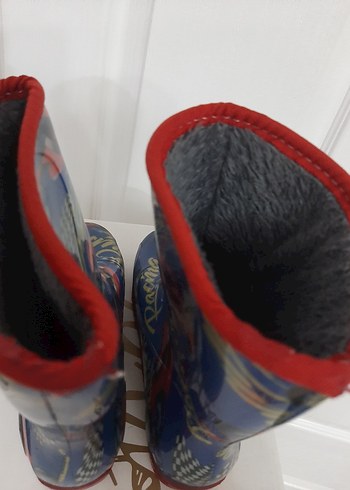 Mavi Desenli Lastik Erkek Çizme - Görsel 5