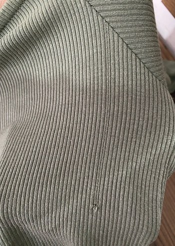 Uzun Kollu, Asimetrik Yaka Kadın Bluz - Görsel 4