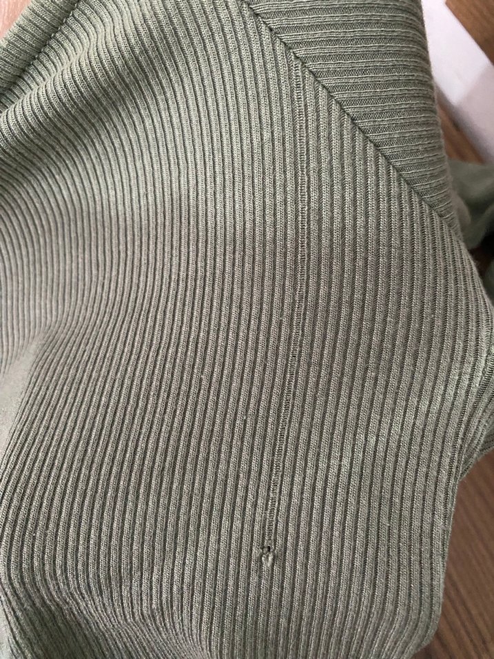 Uzun Kollu, Asimetrik Yaka Kadın Bluz - Görsel 4