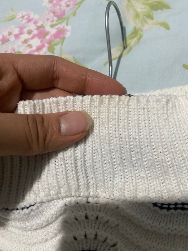 Zebra Desenli Yüksek Yakalı Kadın Kazak - Görsel 2