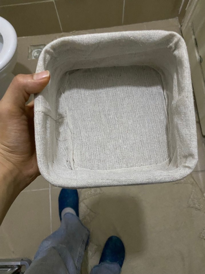 2 li duzenleyici Bej Renkli Depolama Sepeti - Görsel 3