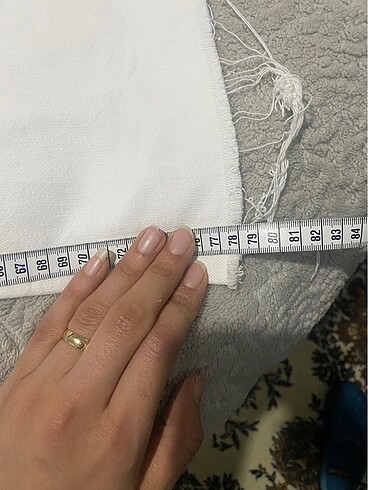 34 Beden beyaz Renk Kot pantolon