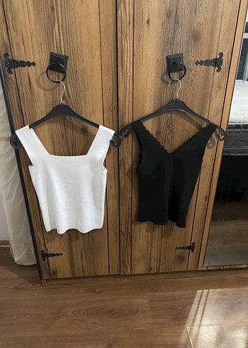 2 li fiyat Kadın Beyaz Mini Pamuklu Askısız Atlet