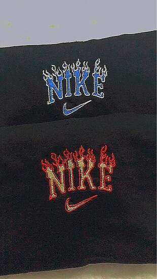 Mavi Nike Fire Custom