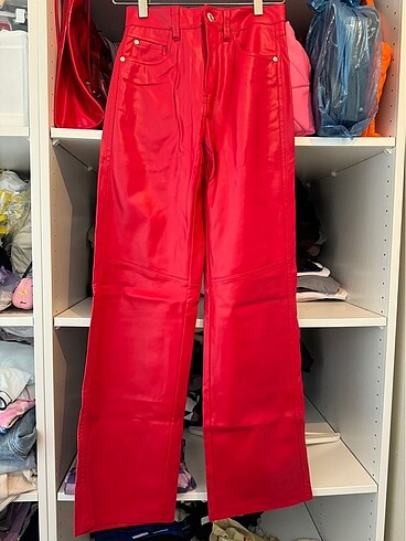BERSHKA Deri Pantolon