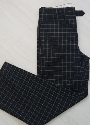 40 Beden Kareli pantolon