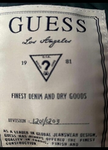 Guess Guess orijinal mont