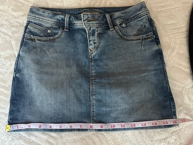 xs Beden mavi Renk Ltb mini etek
