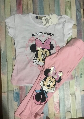 Minnie mouse ikili takım